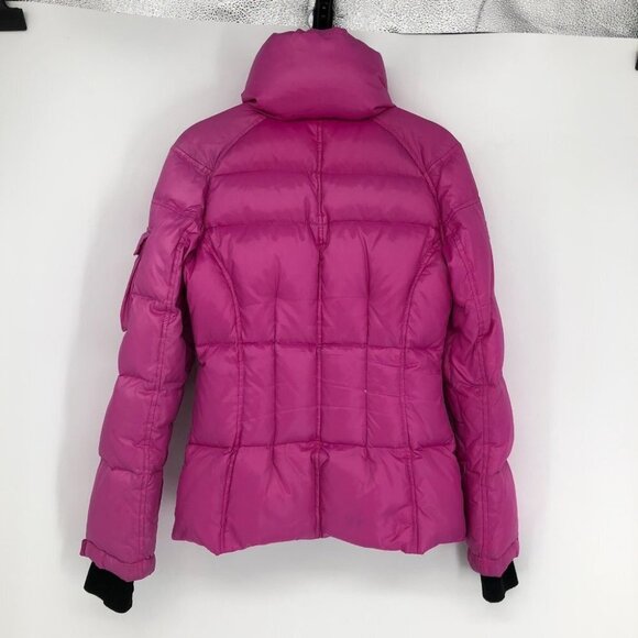 SAM New York Magenta Pink Iconic Freestyle 80%Goose Down Winter Puffer Jacket ~S - Picture 3 of 16
